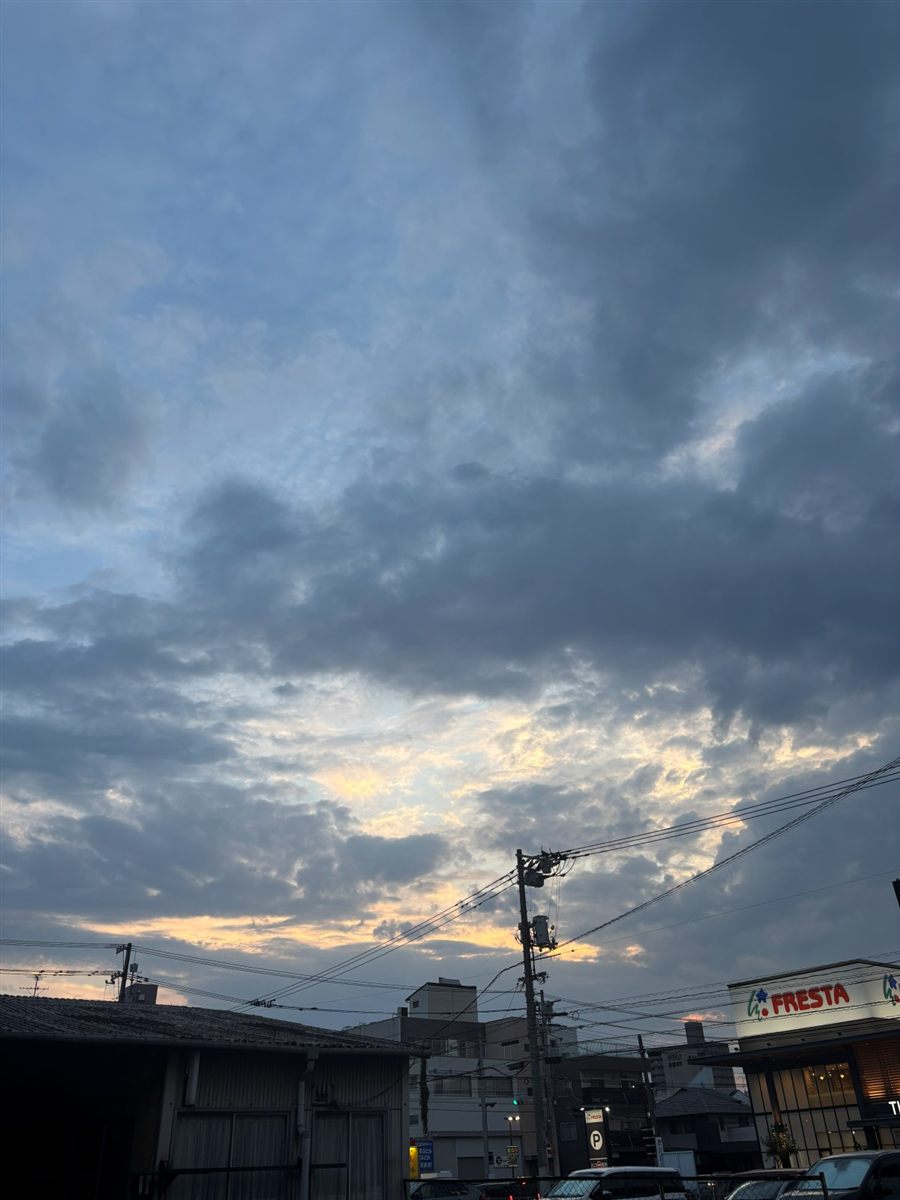 2026年7月17日に見上げた空