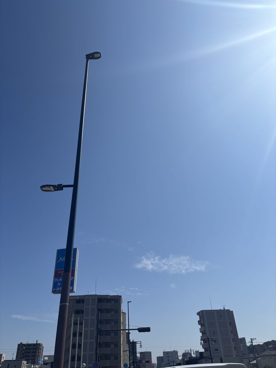 2026年7月25日に見上げた空
